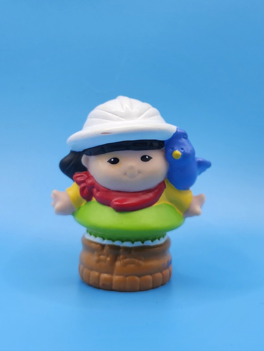 Vintage 2001 Fisher Price Little People Sonya Lee Safari Zookeeper Train Figure